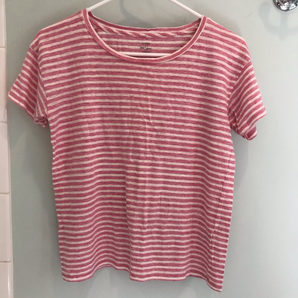 J Crew linen top
